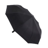 Automatic Umbrella 10 Ribs Windproof Sun Protection Dual Use Travel Umbrella with LED Torch for Outdoor Travel Business - Extra Image