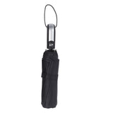 Automatic Umbrella Windproof Comfortable Grip Portable Folding Umbrella for Rain and Sun Black