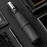 Automatic Umbrella Windproof Comfortable Grip Portable Folding Umbrella for Rain and Sun Black - Extra Image