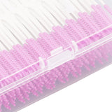 200Pcs Interdental Brush Disposable Soft Silicone Dental Cleaning Floss Toothpicks for Oral Care Purple - Extra Image