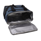 Collapsible Cooler Bag 15L Large Capcity Insulated Leakproof Heat Preservation Food Bag for Beach Picnics Camping Barbecues Blue