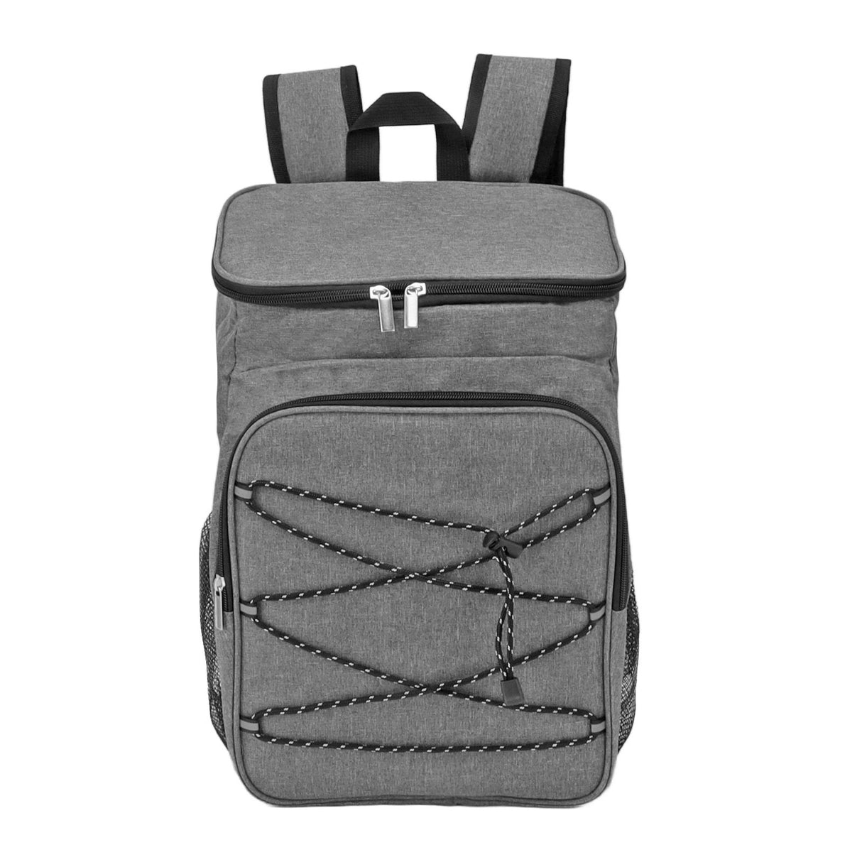 Camping Insulated Backpack Cooler Backpackck Thermal Cooler Bag with Cup Holders for Fruits Drinks Lunch Boxes Mobile Phones Wallets