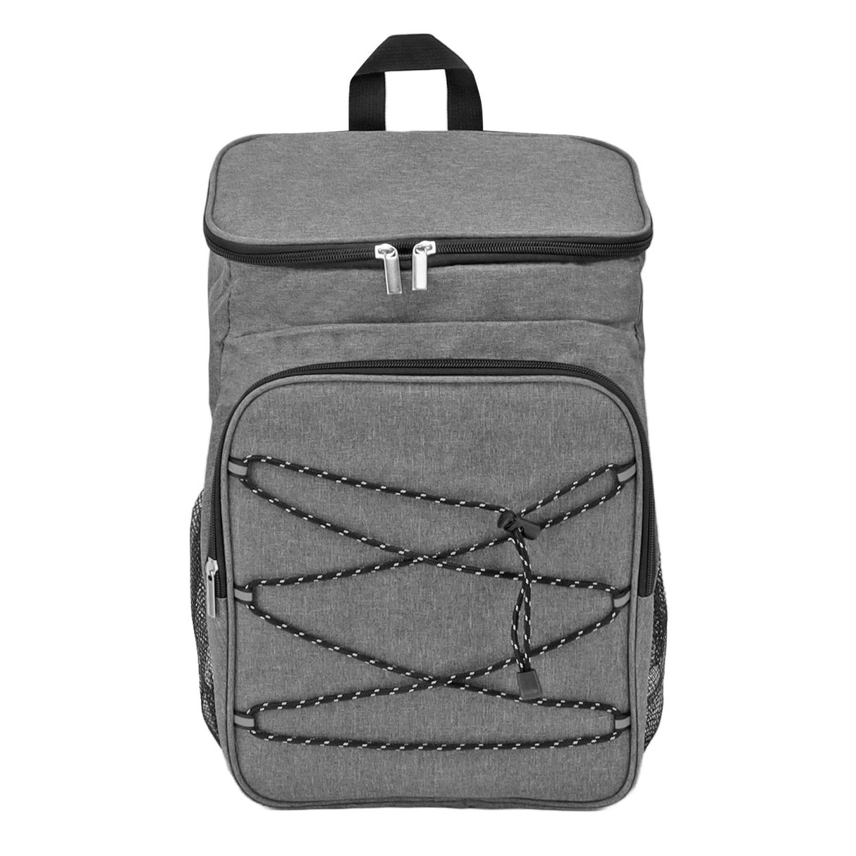 Camping Insulated Backpack Cooler Backpackck Thermal Cooler Bag with Cup Holders for Fruits Drinks Lunch Boxes Mobile Phones Wallets