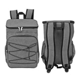 Camping Insulated Backpack Cooler Backpackck Thermal Cooler Bag with Cup Holders for Fruits Drinks Lunch Boxes Mobile Phones Wallets