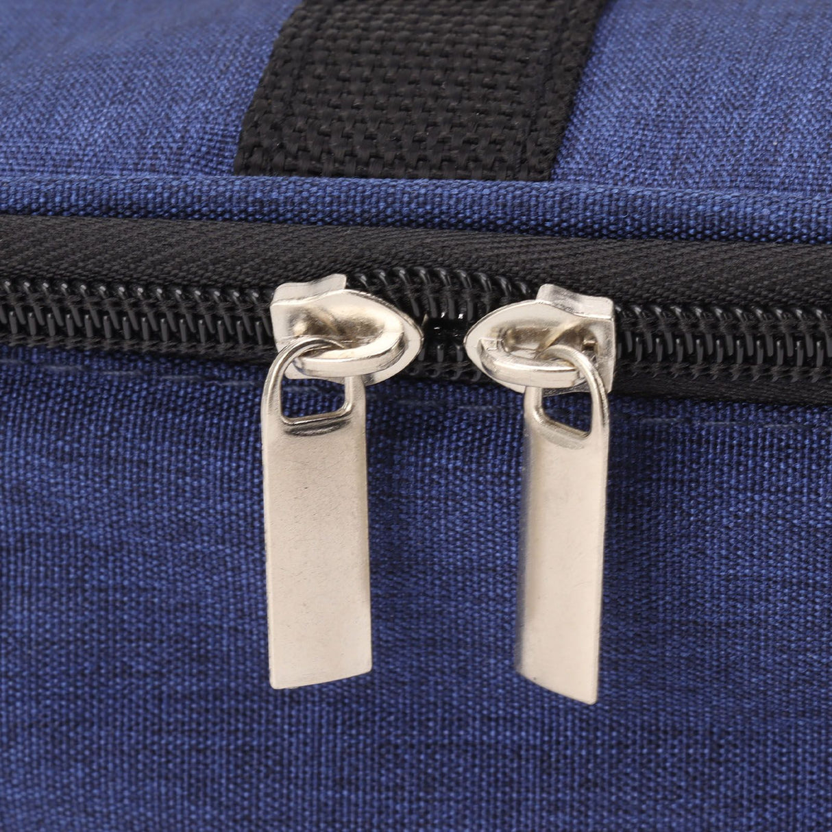 Lunch Bag 3.2L Large Capacity Leakproof Oxford Fabric Portable Handle Insulated Lunch Bag for Office School Outing Blue