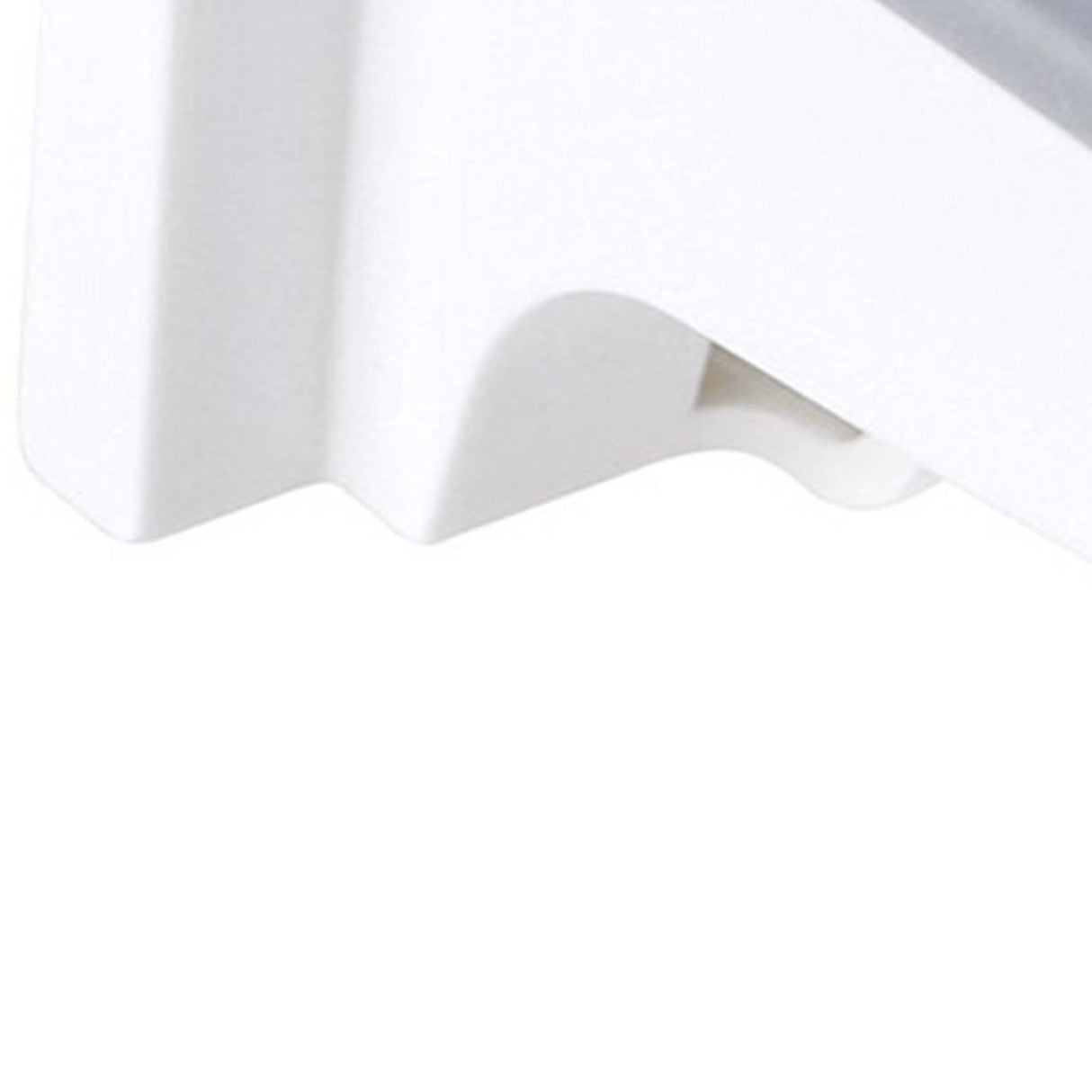Wall Mounted Hair Dryer Holder Punch Free Self Adhesive Blow Dryer Holder for Bathroom Washroom White