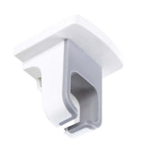 Wall Mounted Hair Dryer Holder Punch Free Self Adhesive Blow Dryer Holder for Bathroom Washroom White