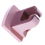 Wall Mounted Hair Dryer Holder Punch Free Self Adhesive Blow Dryer Holder for Bathroom Washroom Pink - Extra Image