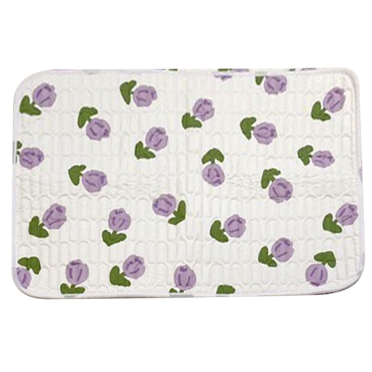 Urine Mattress 2 Sided Protector Pad Cover Leak Proof Non Slip Washable Waterproof Purified Cotton Tulip M
