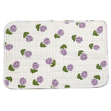 Urine Mattress 2 Sided Protector Pad Cover Leak Proof Non Slip Washable Waterproof Purified Cotton Tulip M