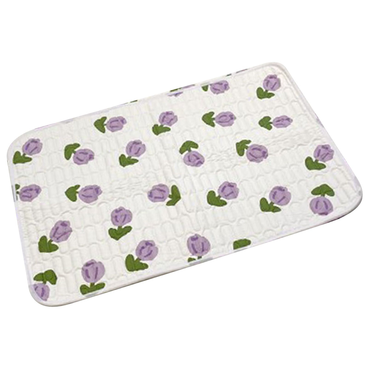 Urine Mattress 2 Sided Protector Pad Cover Leak Proof Non Slip Washable Waterproof Purified Cotton Tulip M