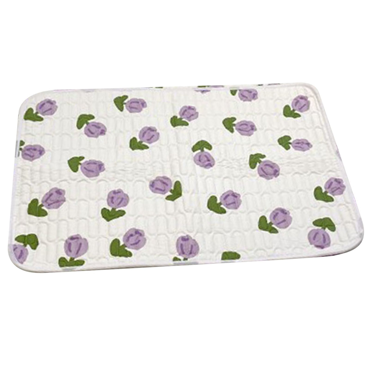 Urine Mattress 2 Sided Protector Pad Cover Leak Proof Non Slip Washable Waterproof Purified Cotton Tulip M