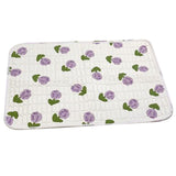 Urine Mattress 2 Sided Protector Pad Cover Leak Proof Non Slip Washable Waterproof Purified Cotton Tulip M