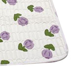 Urine Mattress 2 Sided Protector Pad Cover Leak Proof Non Slip Washable Waterproof Purified Cotton Tulip M