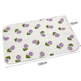 Urine Mattress 2 Sided Protector Pad Cover Leak Proof Non Slip Washable Waterproof Purified Cotton Tulip M - Extra Image