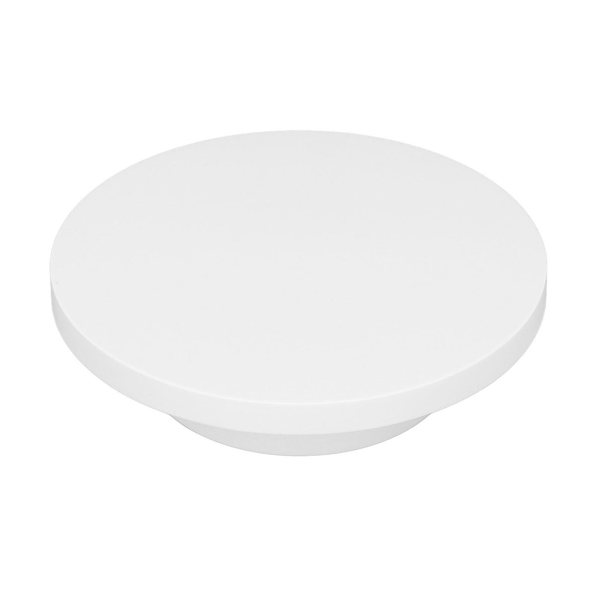 White Automatic 360° Rotating Display Turntable 3KG Load Bearing Electric Display Turntable Stand for Shop Diameter 15cm/6in