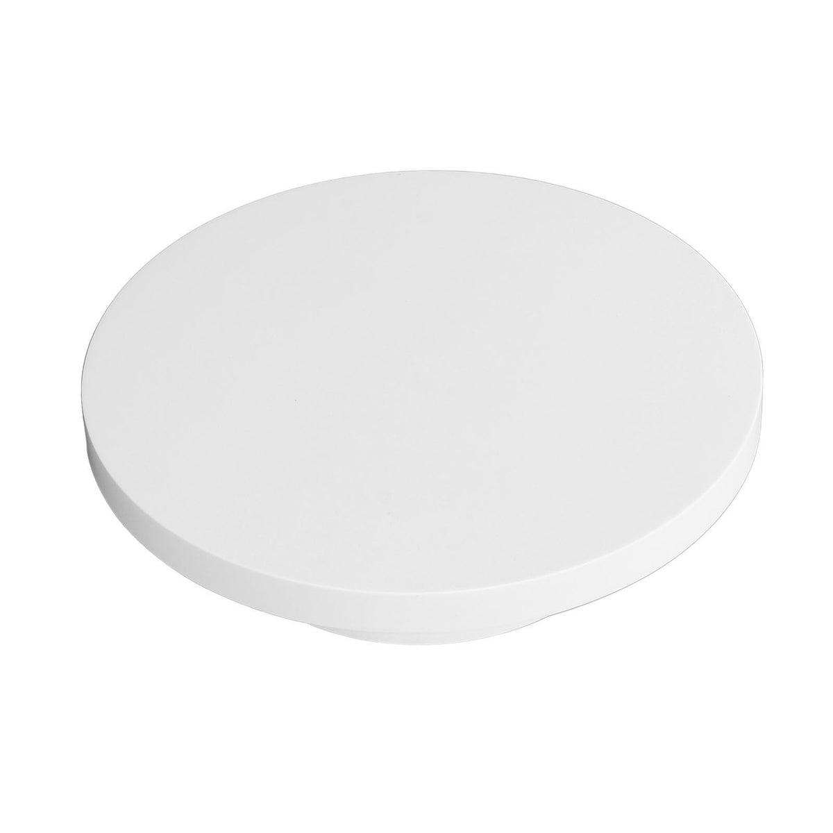 White Automatic 360° Rotating Display Turntable 3KG Load Bearing Electric Display Turntable Stand for Shop Diameter 15cm/6in