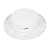 White Automatic 360° Rotating Display Turntable 3KG Load Bearing Electric Display Turntable Stand for Shop Diameter 15cm/6in