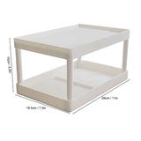 Makeup Stand 2 Layer Organizer Bedroom Office Student Dormitories Desktop Debris Storage Rack Small