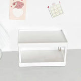 Makeup Stand 2 Layer Organizer Bedroom Office Student Dormitories Desktop Debris Storage Rack Small