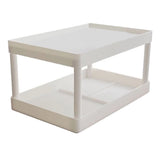 Makeup Stand 2 Layer Organizer Bedroom Office Student Dormitories Desktop Debris Storage Rack Small - Extra Image