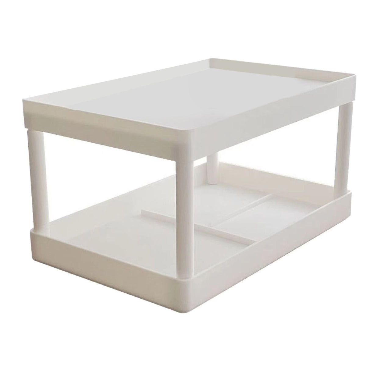 Makeup Stand 2 Layer Organizer Bedroom Office Student Dormitories Desktop Debris Storage Rack Small