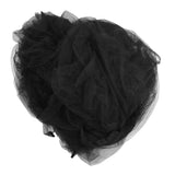 Bug Bed Net Black Light Weight Bed Net Exquisite 4 Corners Bed Canopy Net for Indoors Outdoors - Top-Down View