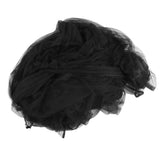 Bug Bed Net Black Light Weight Bed Net Exquisite 4 Corners Bed Canopy Net for Indoors Outdoors - Extra Image