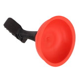 Mini Plunger Powerful Slip Proof Handle Efficient Small Drain Plunger for Toilet Bathtub Sink Type 1 - Close-Up Angle