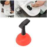 Mini Plunger Powerful Slip Proof Handle Efficient Small Drain Plunger for Toilet Bathtub Sink Type 1 - Extra Image
