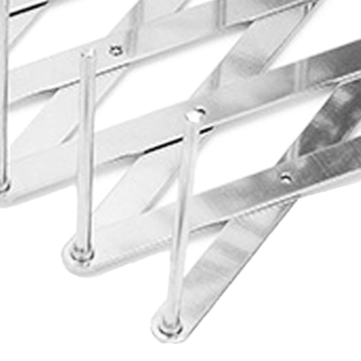 Dish Drying Rack Telescopic Stainless Steel Slip Resistant Adjustable Dish Drainer Organizer for Kitchen 1PCS