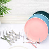 Dish Drying Rack Telescopic Stainless Steel Slip Resistant Adjustable Dish Drainer Organizer for Kitchen 1PCS