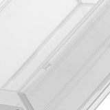 Desktop Storage Box Plastic Desk Makeup Organizer Stationery Supplies Storage Box with Drawer Transparent