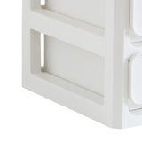 Storage Drawer Multi Layers Stackable Dustproof Desktop Storage Box Organizer for Student Dormitory Home Cosmetics 3 Layers White - Extra Image
