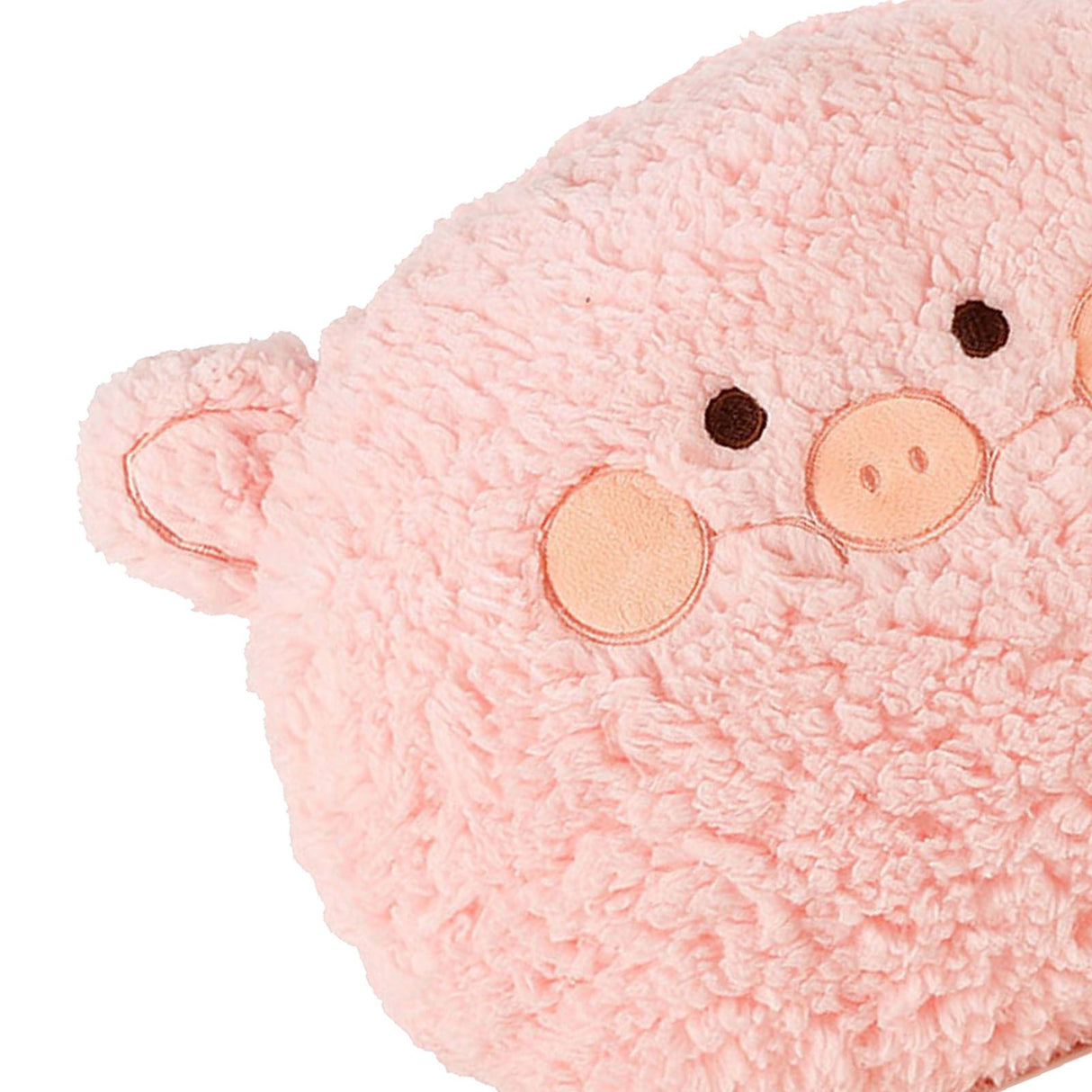 Hand Warm Plush Stuffed Pillow Cute Animal Decorative Soft Warm Hand Cushion for Home Bedroom Office Pink 11in