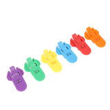 6Pcs Can Opener Cover Manual Can Opener Protector Tool for Camping Picnic Kitchen - Close-Up Angle