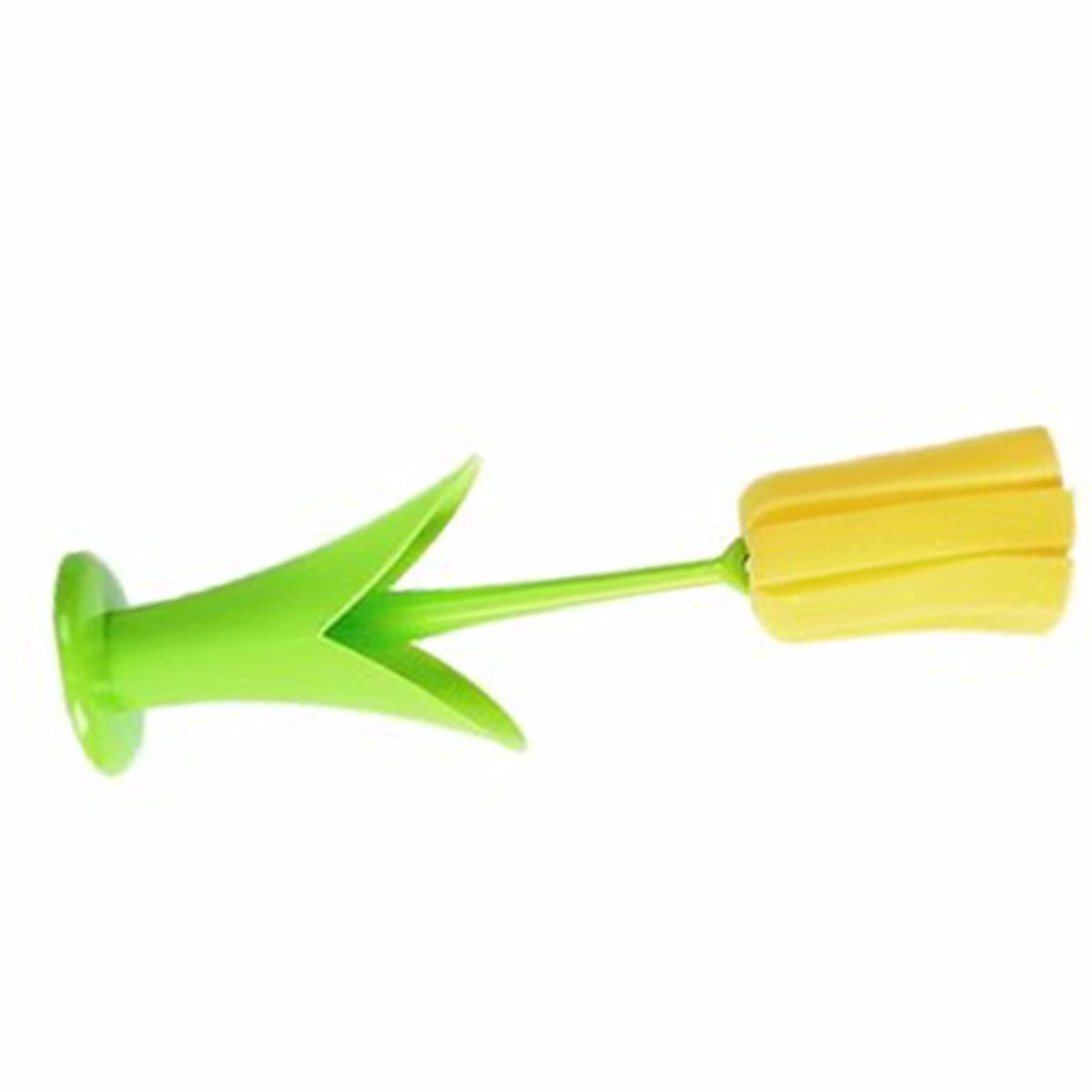 2PCS Sponge Cleaning Brush Long Handle Grip Cup Brush for Coffee Mugs Winebottle Baby Bottles Yellow