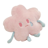 Flower Shape Plush Toy Crying Lively Stylish Stuffed Flower Toy for Living Room Balcony Office Pink 40 X 40cm