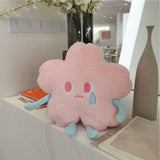 Flower Shape Plush Toy Crying Lively Stylish Stuffed Flower Toy for Living Room Balcony Office Pink 40 X 40cm - Extra Image