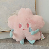 Flower Shape Plush Toy Crying Lively Stylish Stuffed Flower Toy for Living Room Balcony Office Pink 40 X 40cm - Extra Image