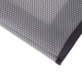 3Pcs Mesh Makeup Bag Waterproof EVA Triangular Design Semi Transparent Mesh Zipper Pouch for Cosmetic Travel Outdoor