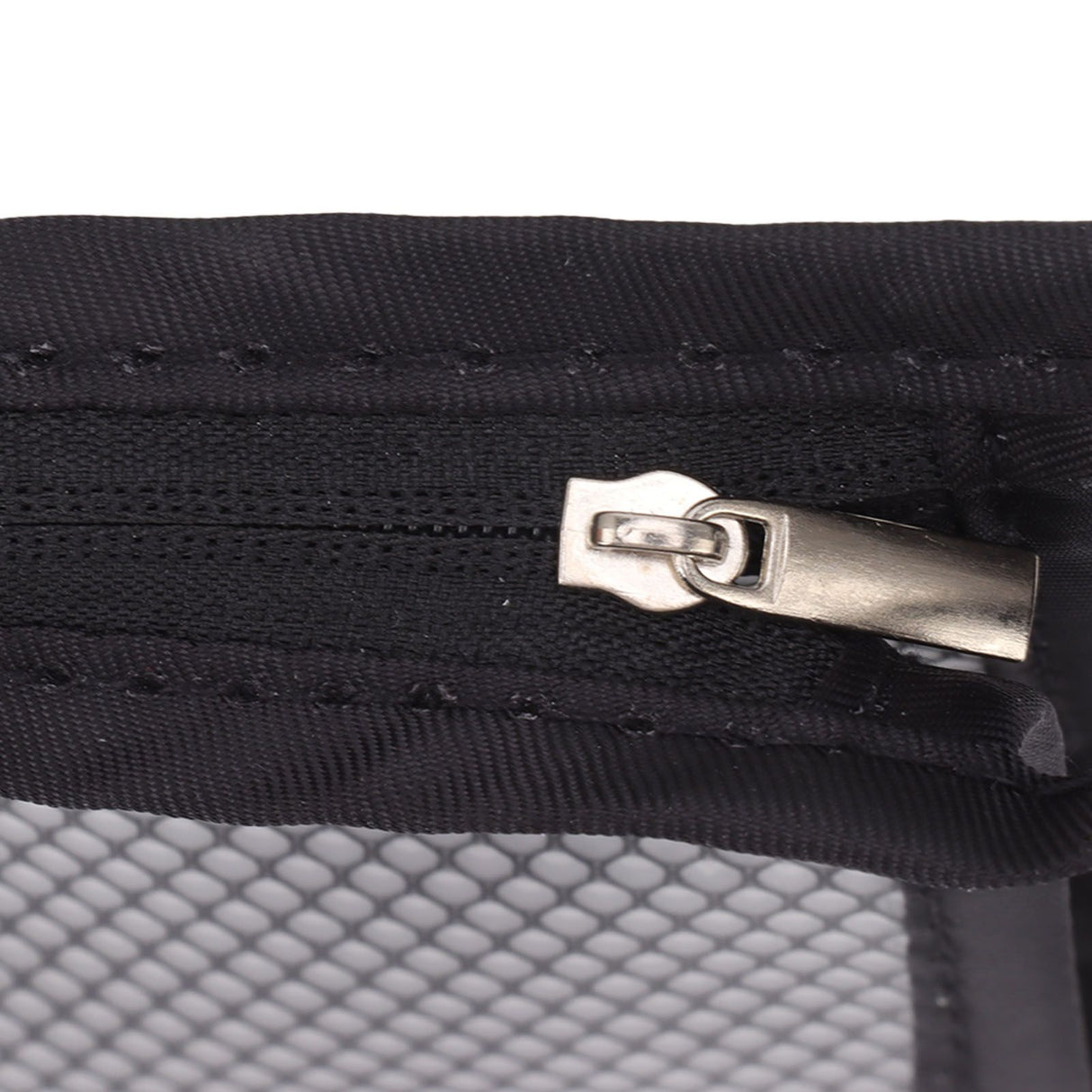 3Pcs Mesh Makeup Bag Waterproof EVA Triangular Design Semi Transparent Mesh Zipper Pouch for Cosmetic Travel Outdoor