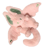 Plush Rabbit Doll Soft Cute PP Cotton Filling Wing Long Tail Design Stuffed Bunny Toy for Children Adults Pink - Extra Image