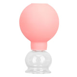 Glass Silicone Cupping Cup Vacuum Suction Massage Therapy for Face Skin Beauty Tool Model 2