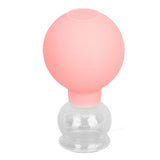 Glass Silicone Cupping Cup Vacuum Suction Massage Therapy for Face Skin Beauty Tool Model 2