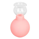 Glass Silicone Cupping Cup Vacuum Suction Massage Therapy for Face Skin Beauty Tool Model 2