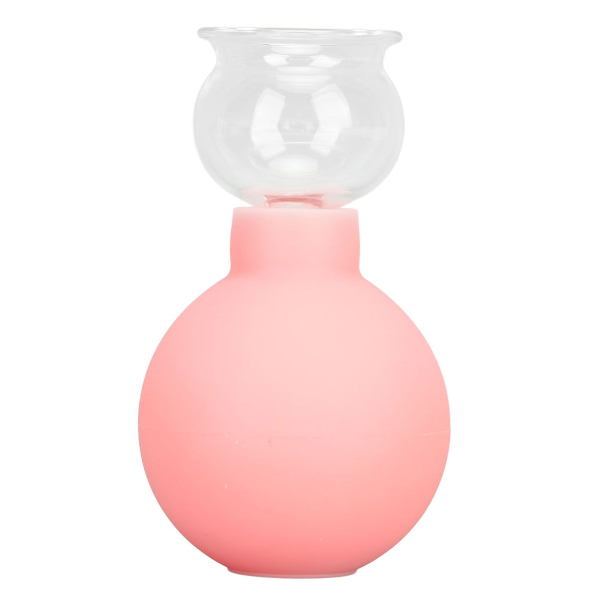 Glass Silicone Cupping Cup Vacuum Suction Massage Therapy for Face Skin Beauty Tool Model 2