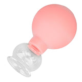 Glass Silicone Cupping Cup Vacuum Suction Massage Therapy for Face Skin Beauty Tool Model 2 - Rear View