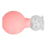 Glass Silicone Cupping Cup Vacuum Suction Massage Therapy for Face Skin Beauty Tool Model 2