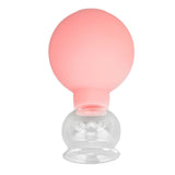 Glass Silicone Cupping Cup Vacuum Suction Massage Therapy for Face Skin Beauty Tool Model 2